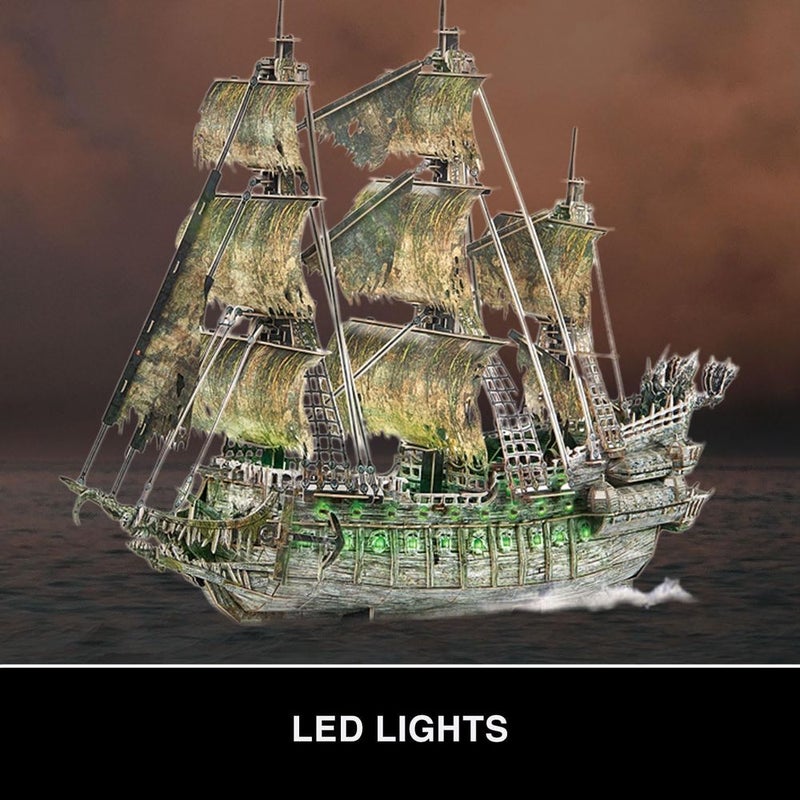 CubicFun Cubic Fun - Flying Dutchman Ship 3D Led Puzzle 360 Pieces - L527h - Image 5